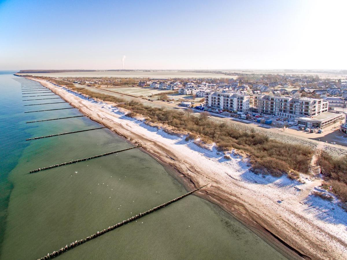 Börgerende-Rethwisch Sunny Suite 14 - Elegantes Hotelapartment Mit Grossartigem Pool-Wellnessbereich Direkt Am Meer In Ruhiger Lage - Perfekt Fuer Mensch Und Tier מראה חיצוני תמונה
